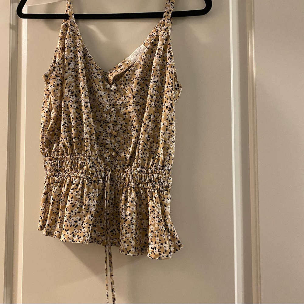 Sienna Sky Peplum Tank
